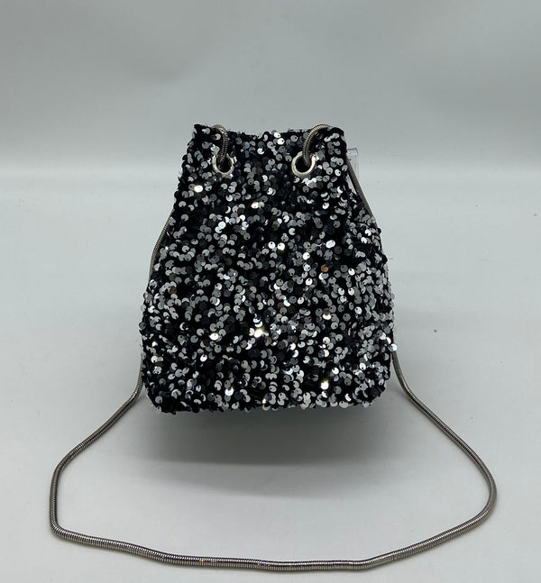 NEW キラキラスパンコール巾着BAG